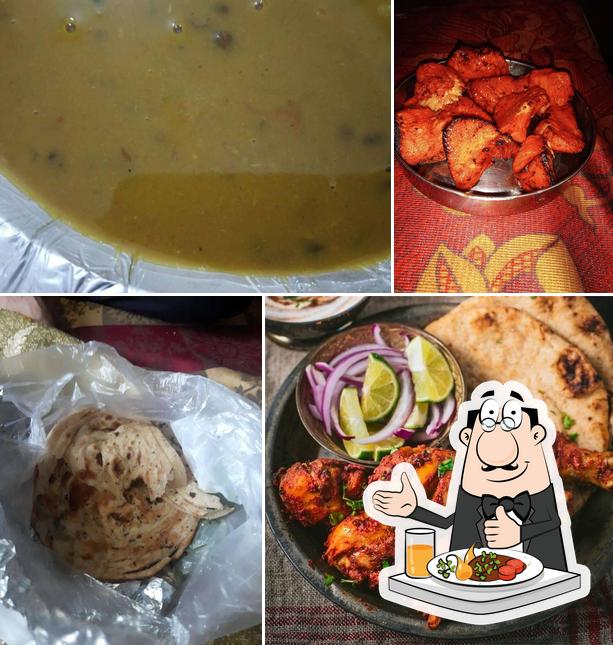 Food at Taneja Resturant