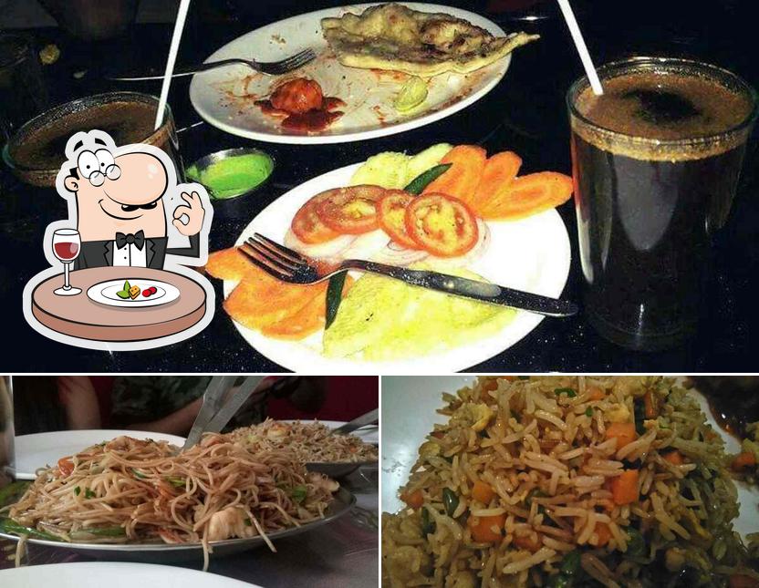 Food at Ambrosia Restaurant