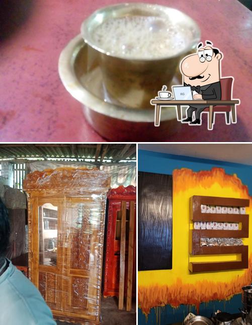 The photo of Kumbakonam Degree Coffee’s interior and food