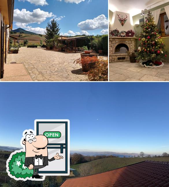 Gli esterni di Agriturismo Il Riccio
