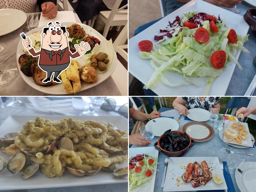 Cibo al Ristorante Alta Marea