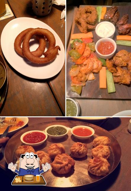 Food at Cafe Lungta