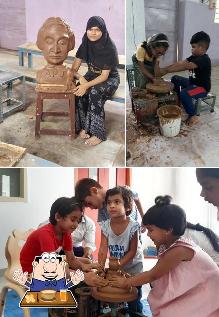 Thiyagarajan Pottery Studio Vellore is distinguished by food and interior