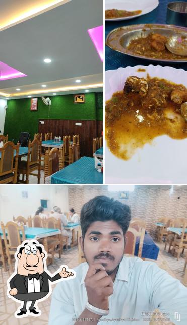The interior of Hanumant Restaurant