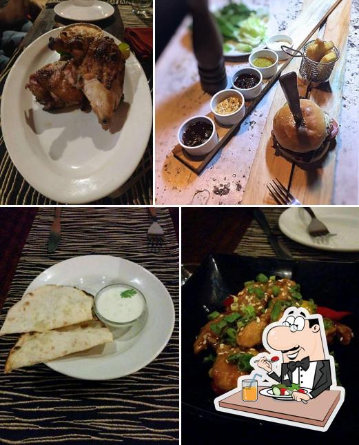 Food at Jamies Restaurant