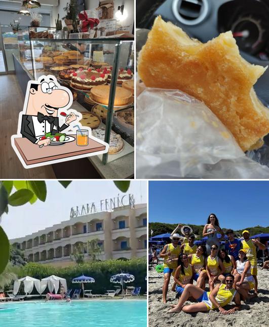 Dai un’occhiata alla foto che mostra la cibo e interni di L'Araba Fenice Forno