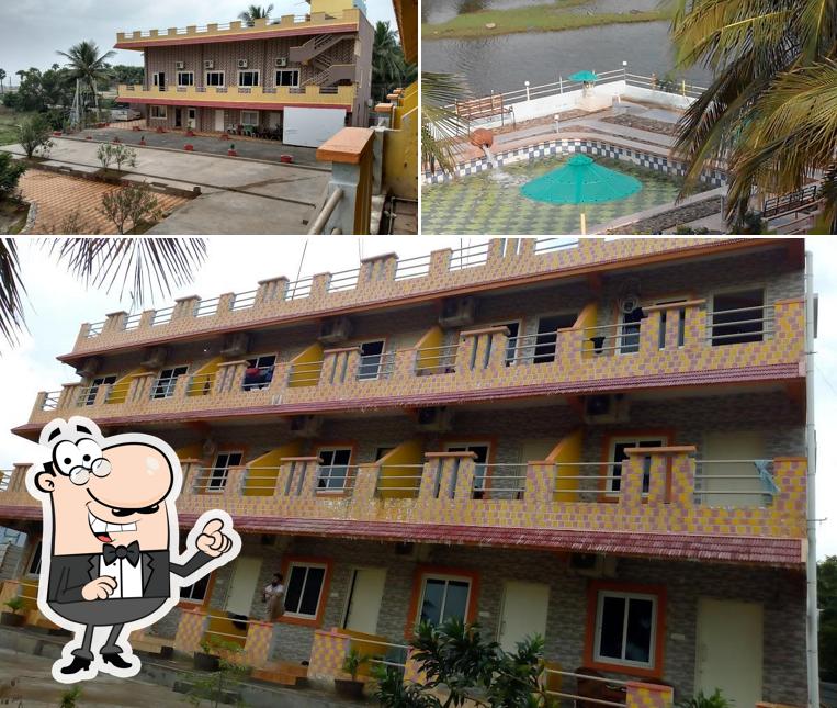 Check out the outside part of Palm Coast Beach Resorts