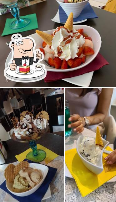 Gelateria Caffe Royal Lido di Jesolo serve un'ampia varietà di dolci