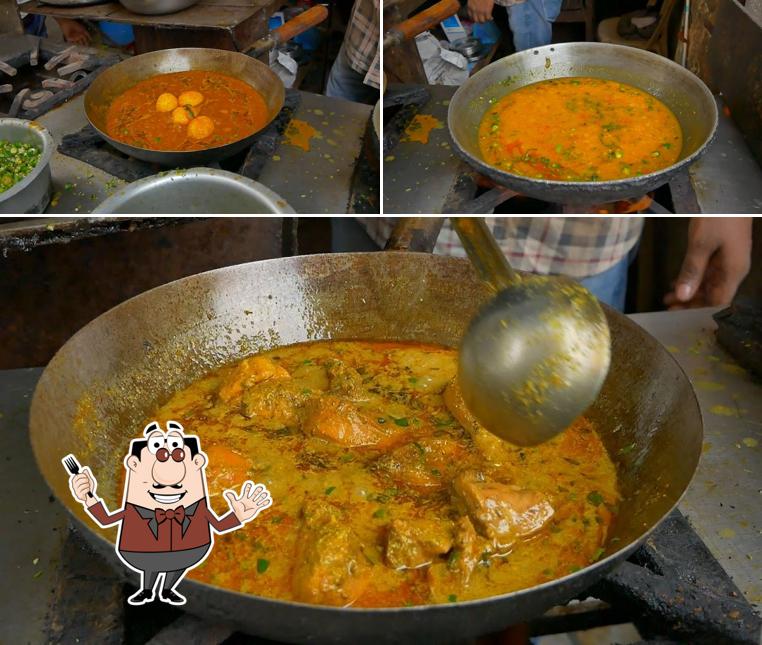 Food at Aslam Dhaba - Muslim Dhaba