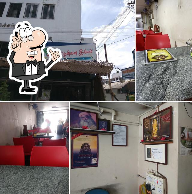 The interior of Bhairavi Thennai Illam