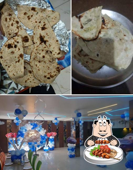 The photo of Crown Restro’s food and interior