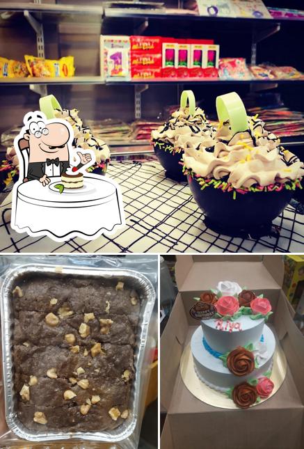 DR Bakery offers a number of desserts
