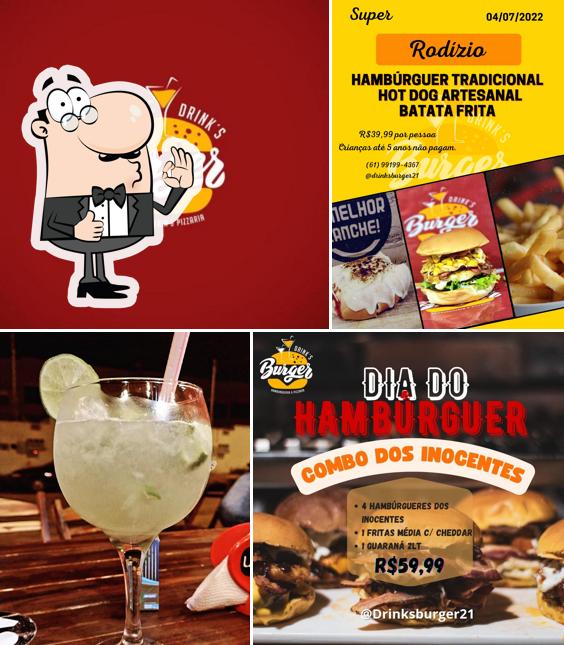 Drink's burger