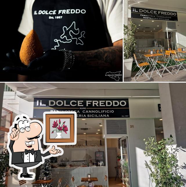 Gli interni di Il Dolce Freddo Mare