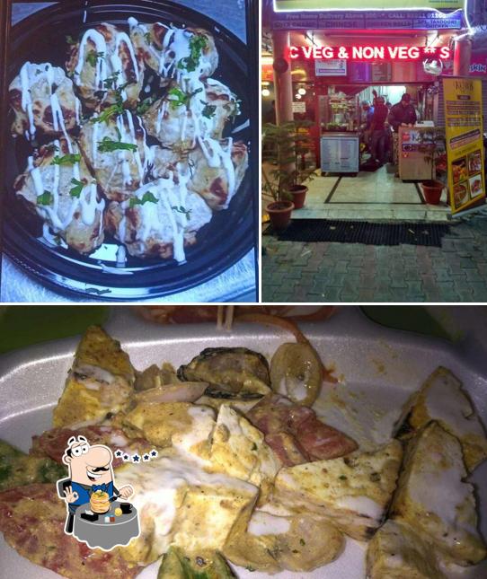 The photo of food and exterior at KCB 8