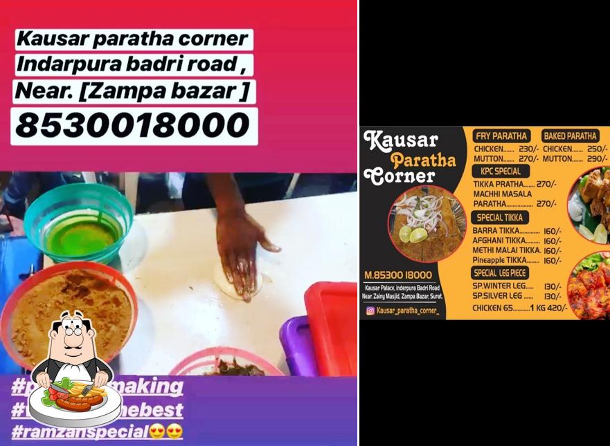 Meals at Kausar Paratha Corner
