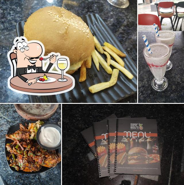 Food at Super Bistro Restro Cafe