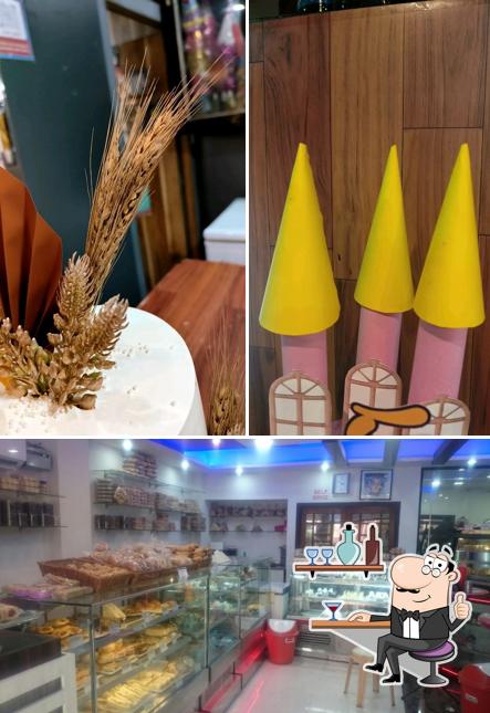 The restaurant's interior and exterior