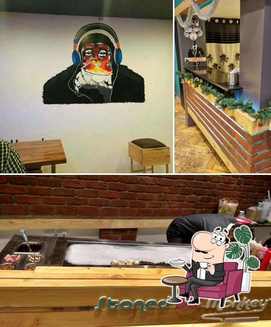 The interior of Stoned Monkey