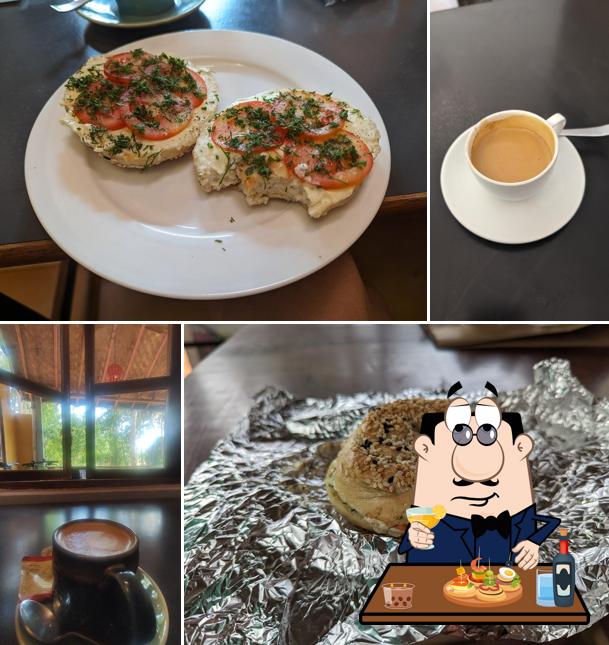 Bruschetta at Bright Side Coffee Shop