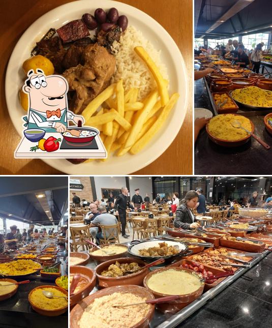 Paella em Estação da Comida