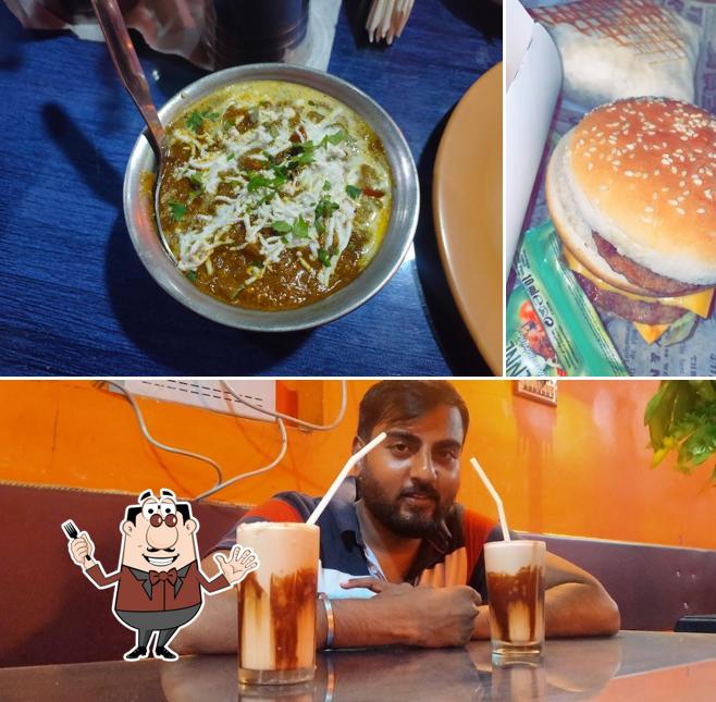 The restaurant's food and beverage