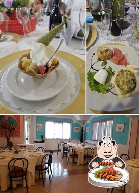 La Roccia si caratterizza per la cibo e interni