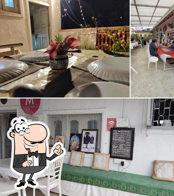 The interior of MANZILAT'S