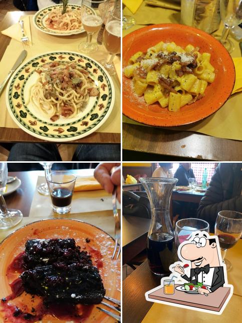 Cibo al Osteria Romana Vinelli e Fornelli Roma