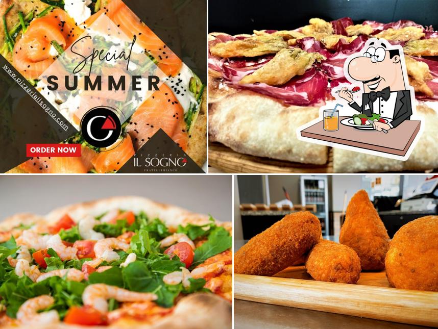 Platti al Pizzeria Il Sogno