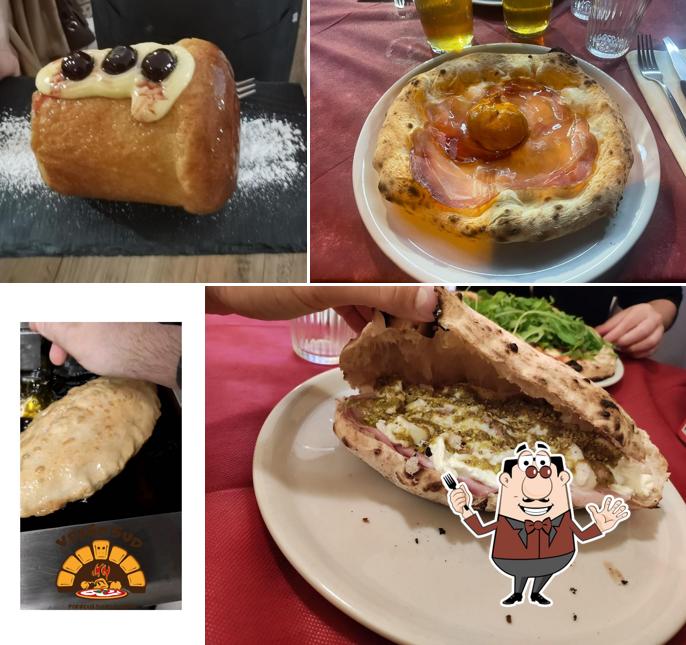 Platti al Pizzeria Verso Sud