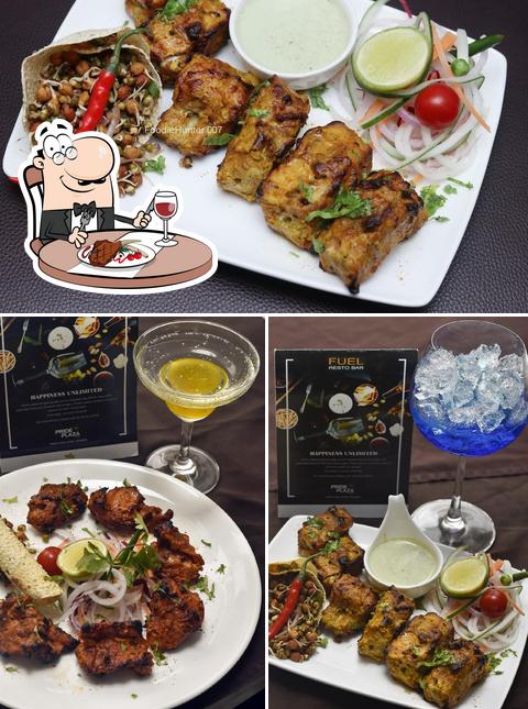 Pick meat dishes at Fuel Resto Bar