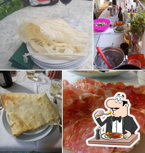 Platti al Osteria del Santuario