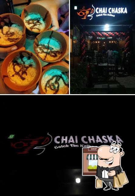 This is the picture depicting exterior and dessert at Chai chaska freeganj
