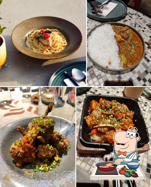 Chicken curry at Flames Dumas