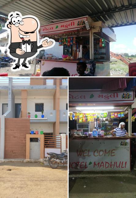 See this picture of HOTEL INDIAN