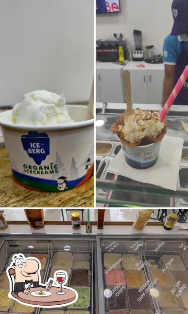 Iceberg Organic Icecreams is distinguished by food and interior