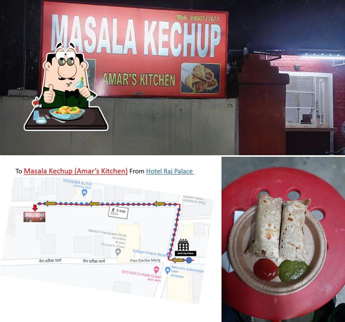 Food at MasalaKechup