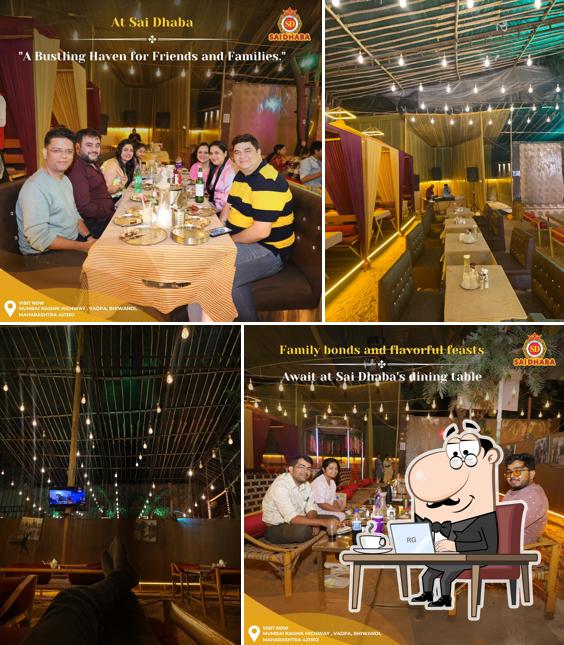 The interior of Sai Dhaba (since 1991)