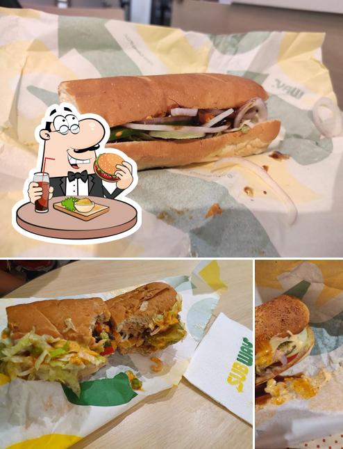 Get a burger at Subway Marol Naka Andheri