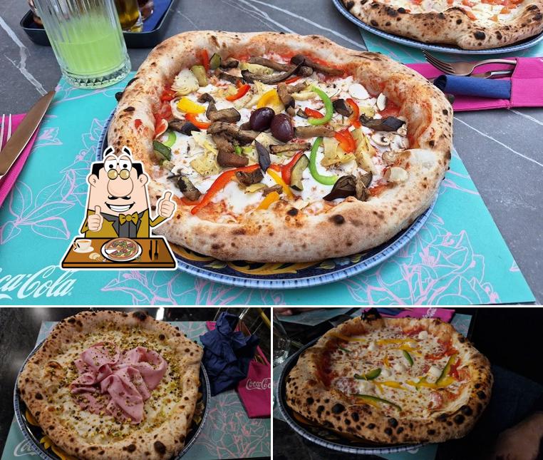 Ordina tra le molte varianti di pizza