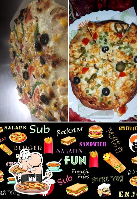 Order pizza at Yummy Truck