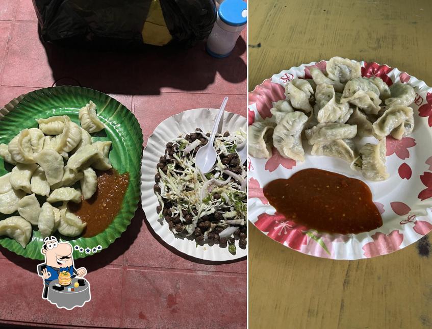 Meals at Veg Momo,Veg Chowmein and Sel Roti(ALL VEG)