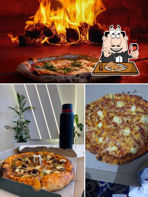 Try out pizza at Wood Fired Pizzeria