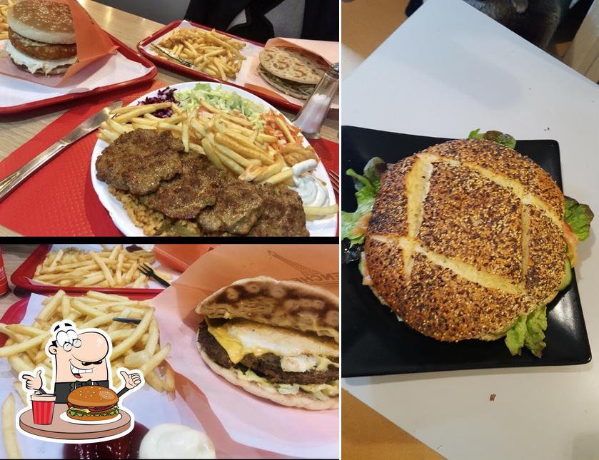 Faites-vous plaisir avec un hamburger à Frencheez