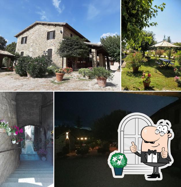 The exterior is an important feature of Agriturismo Il Cicaleto Cannara