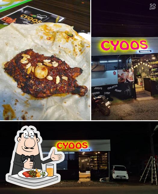 Food at CYOOS Arabian Restaurant
