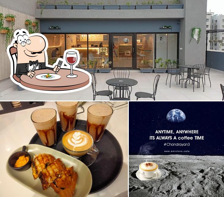 The restaurant's food and interior