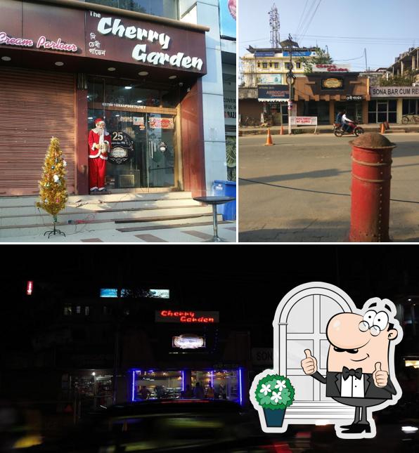 The exterior of Cherry Garden