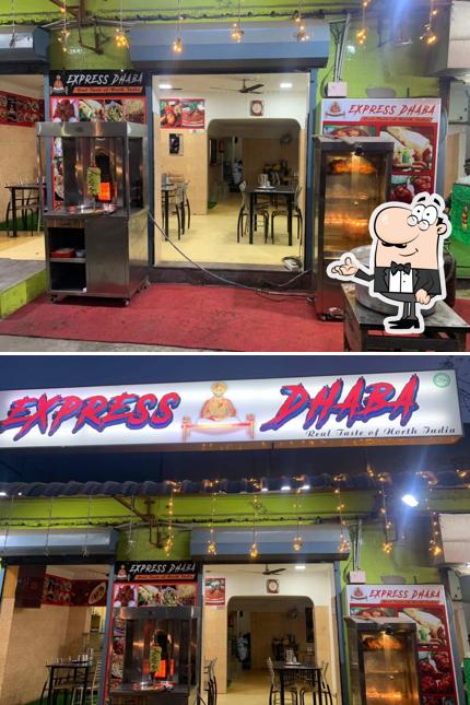 The interior of Express Dhaba